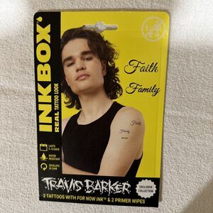 Inkbox Temporary‎ Tattoos, Travis Barker, Faith, Family